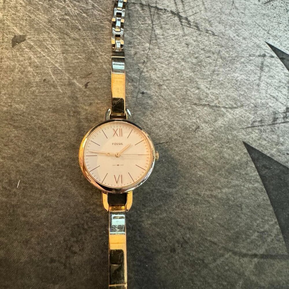 Gold Women's Fossil Watch